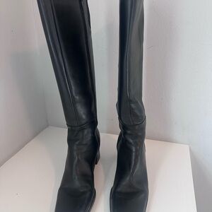 Nine West Black Knee High boots